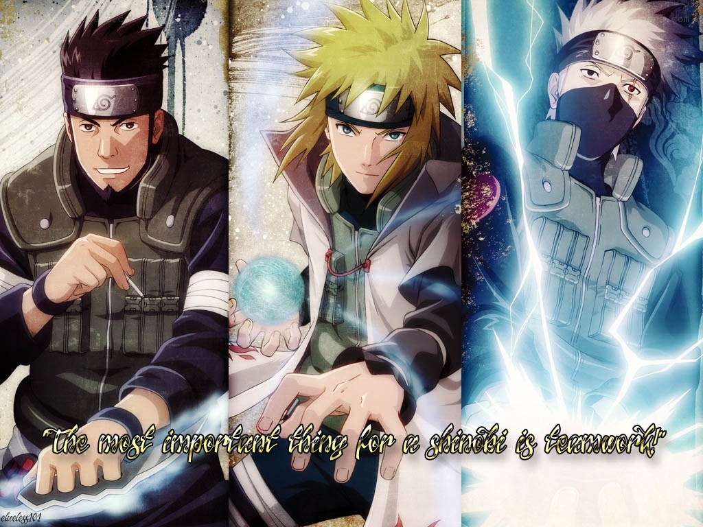 Naruto shinobi teamwork