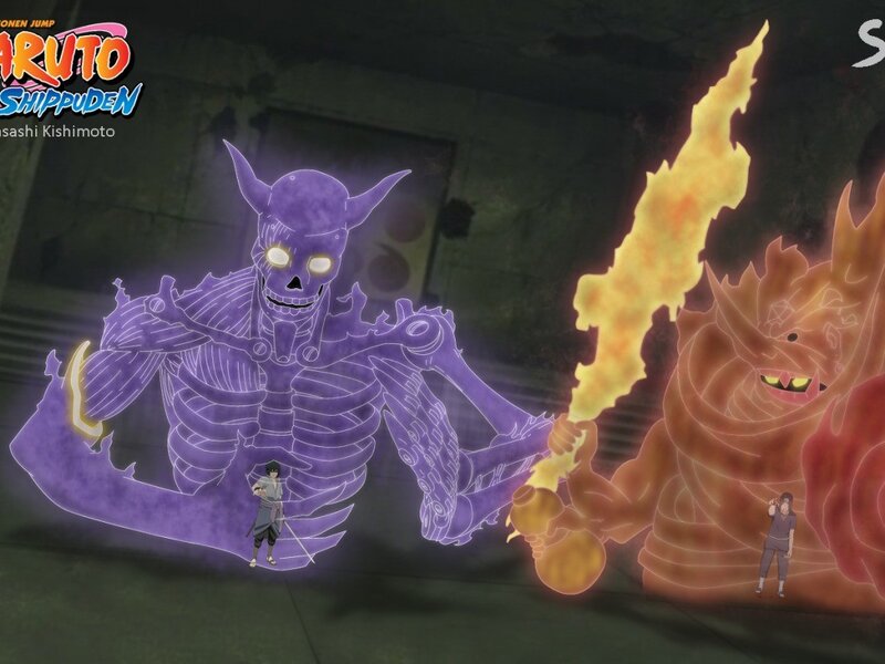 Naruto Shippuden battle scene