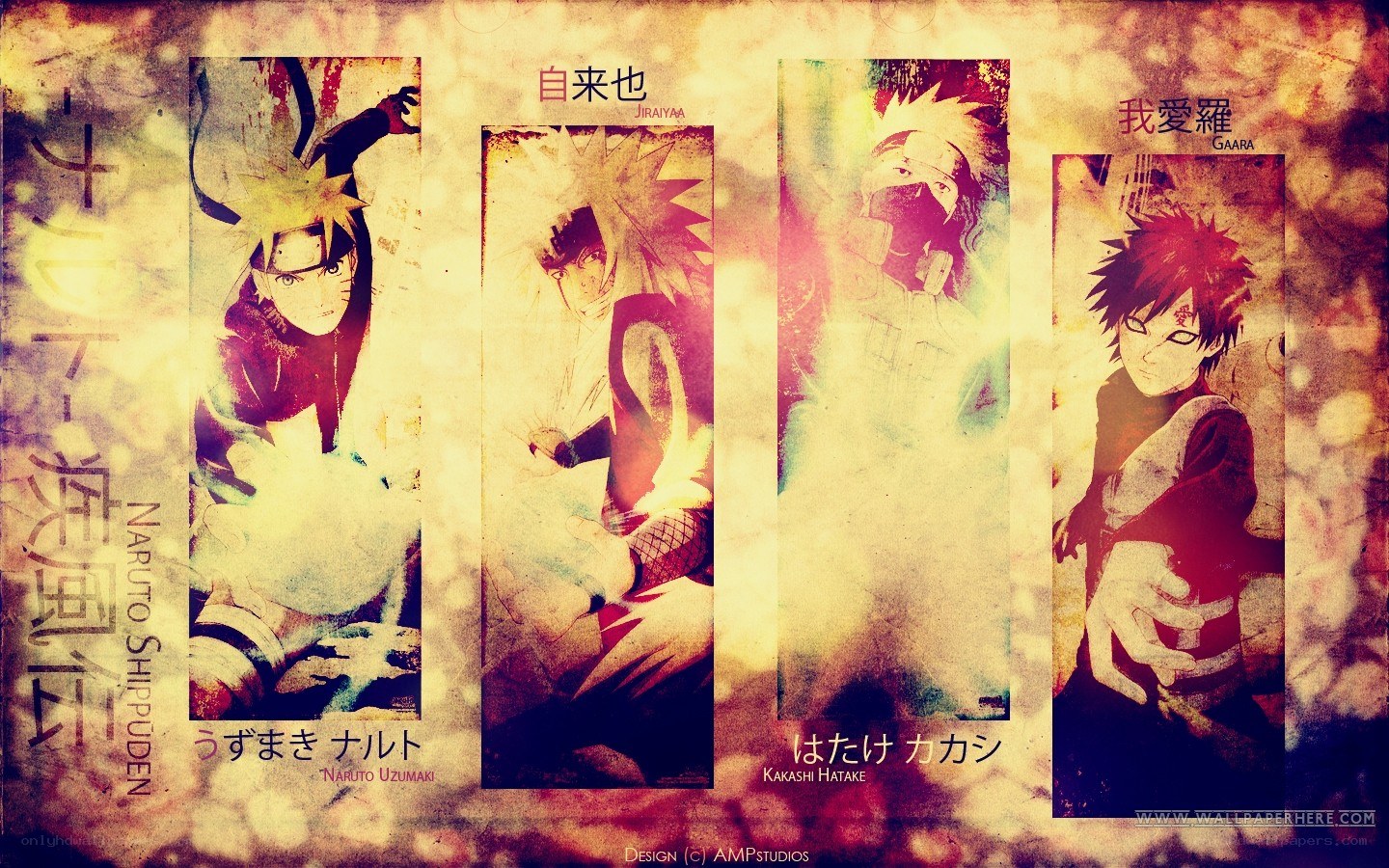 Naruto Shippuden character collage