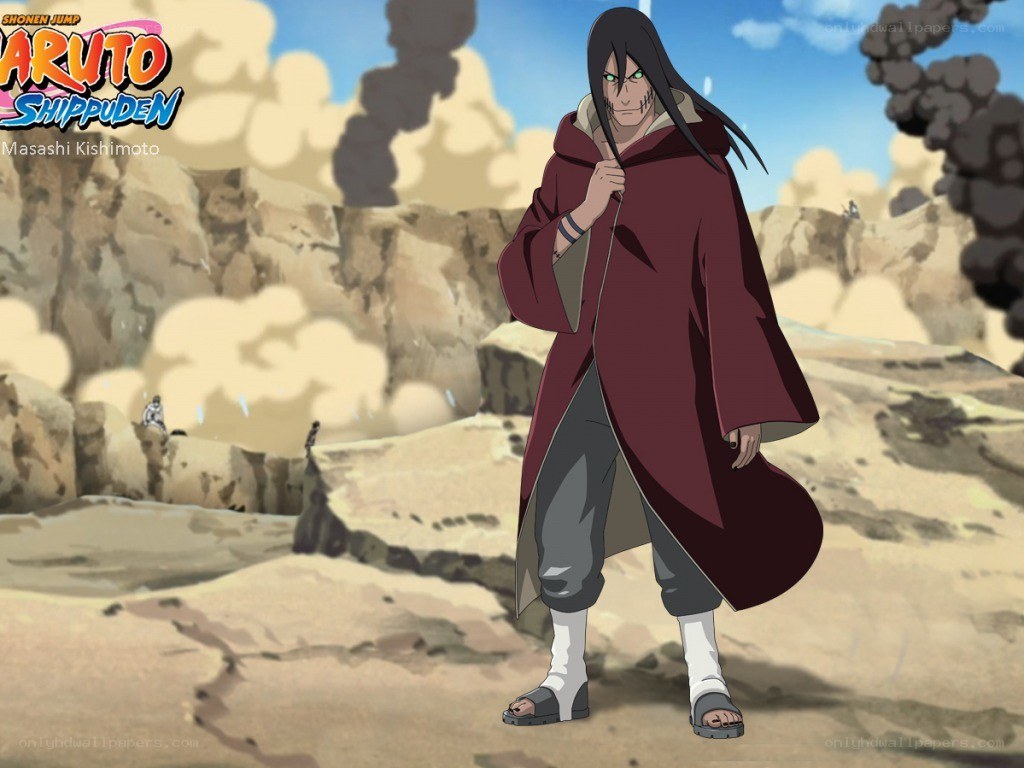 Naruto Shippuden character in desert