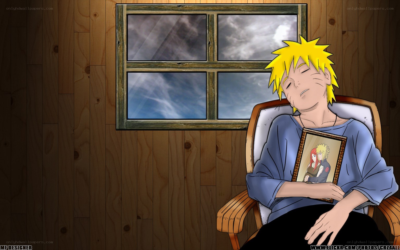 Naruto sleeping with photo