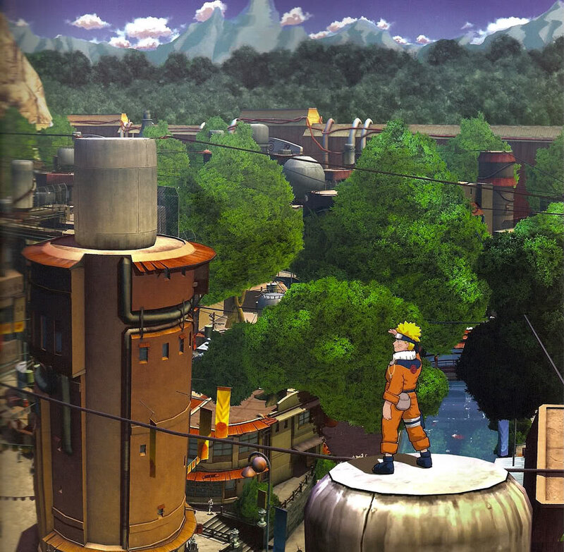 Naruto Standing on Tank