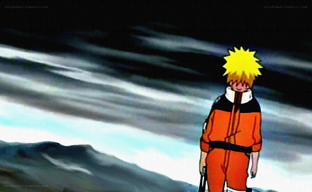 Naruto stands in storm
