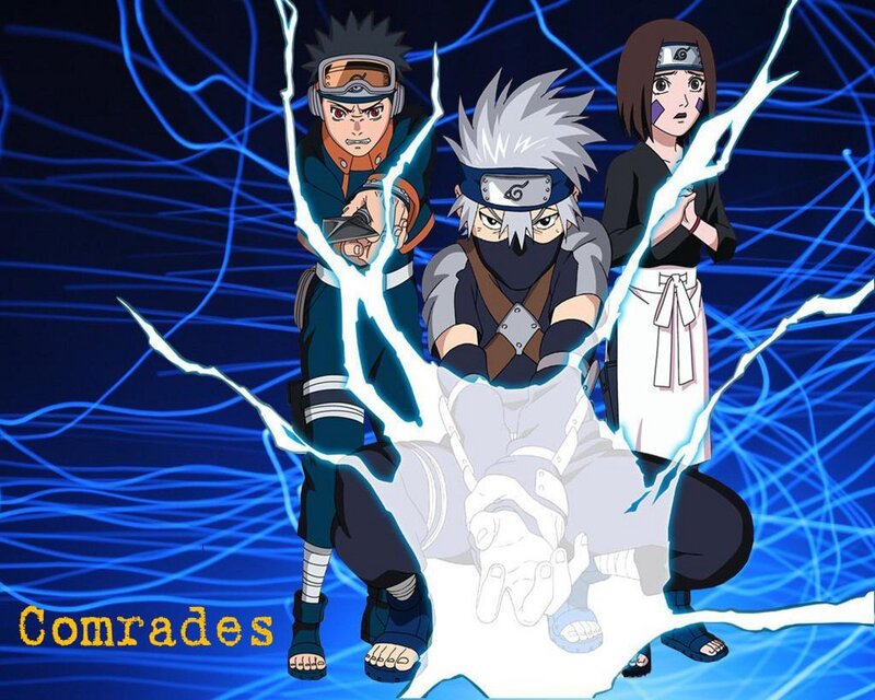 Naruto Team 7 Comrades
