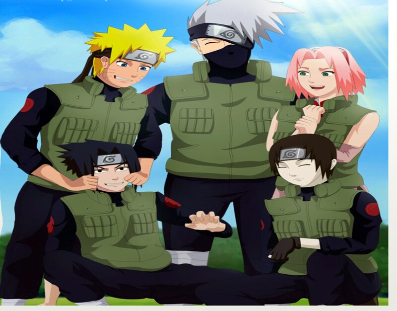 Naruto Team Group — Green