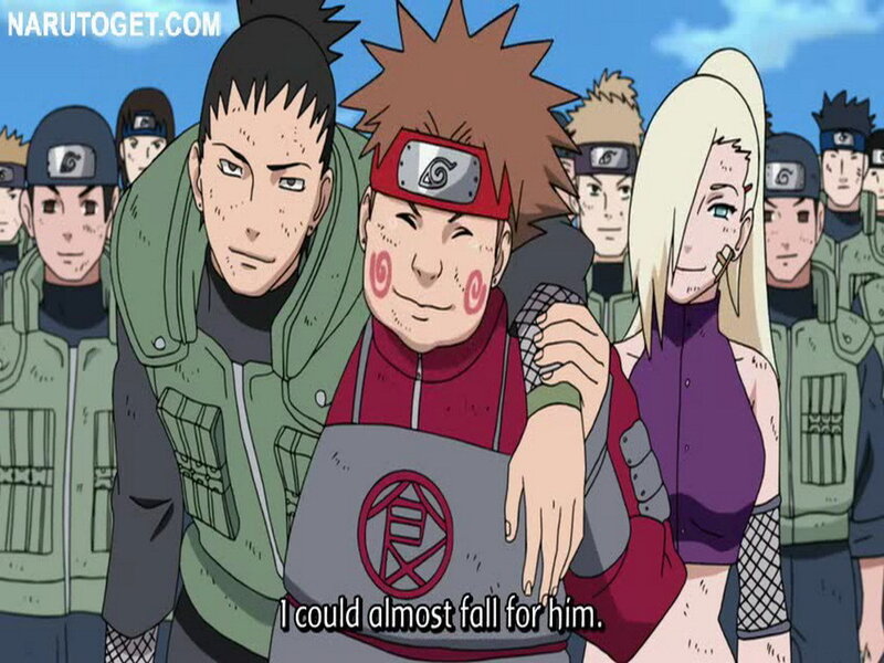 Naruto team group shot