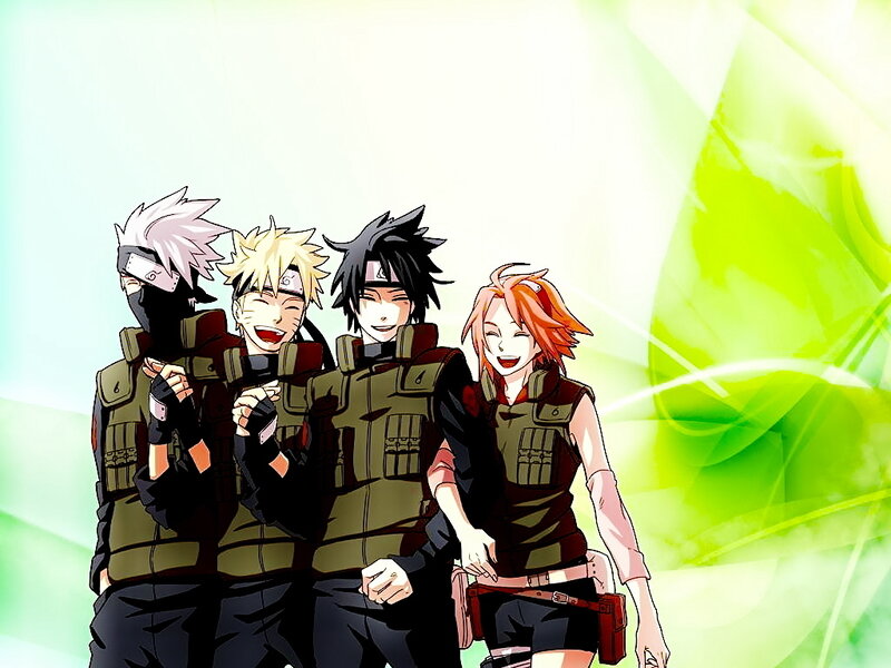 Naruto team portrait