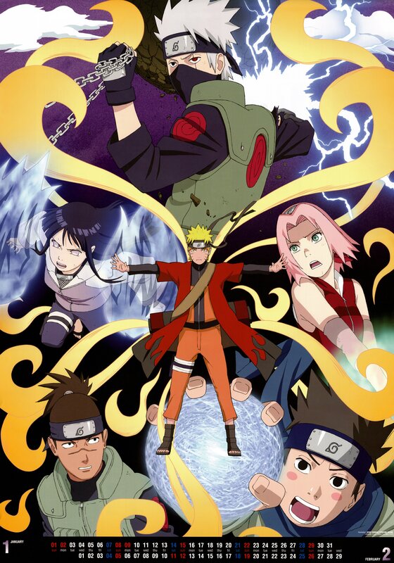 Naruto team poster