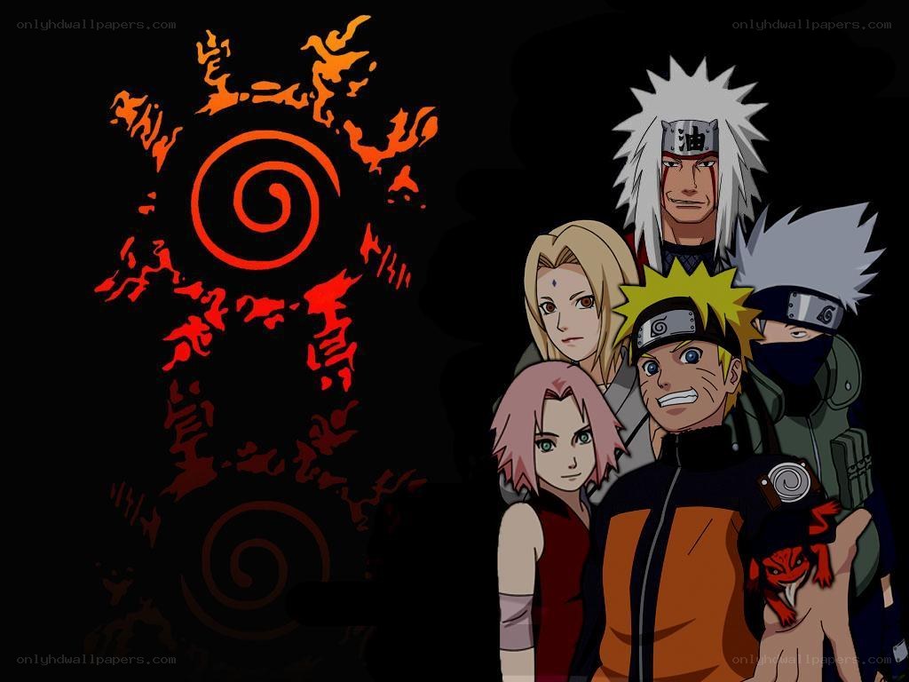 Naruto team with Rasengan