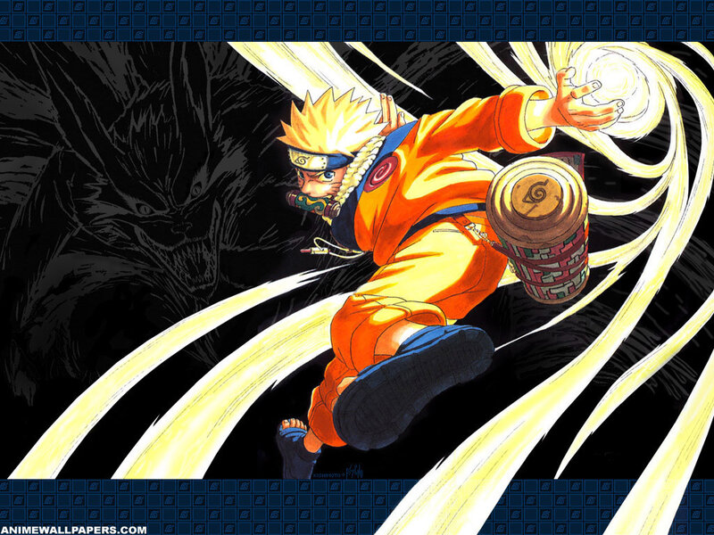 Naruto Using Rasengan — Yellow, Dynamic