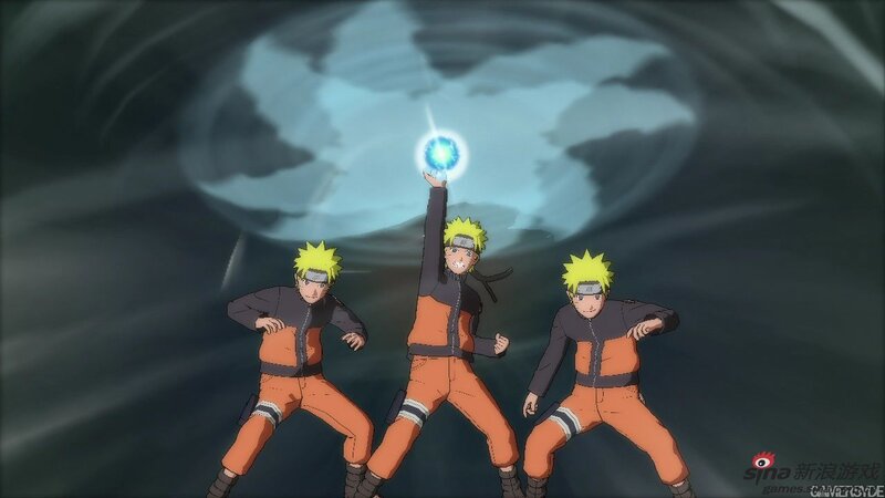 Naruto using shadow clones