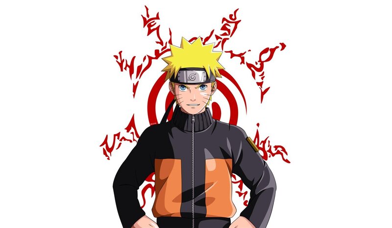Naruto Uzumaki Character — Black, Determined