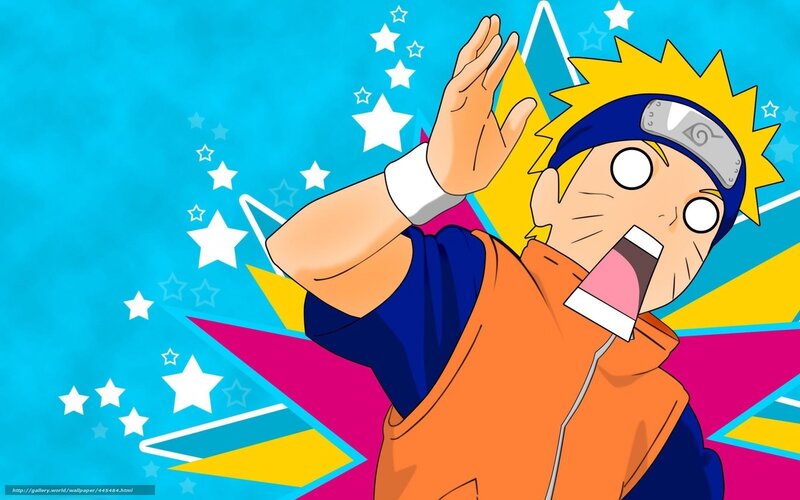 Naruto Uzumaki Character — Blue, Energetic