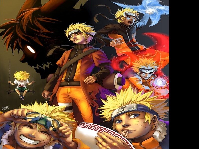 Naruto Uzumaki Character — Orange