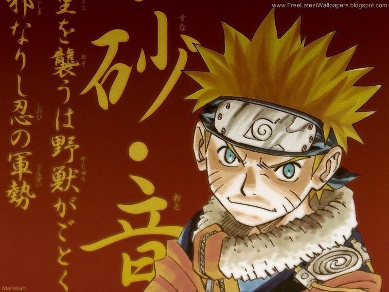 Naruto Uzumaki Character — Red, Dramatic