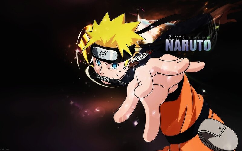 Naruto Uzumaki Character — Yellow, Dramatic, Anime, Spiky Hair