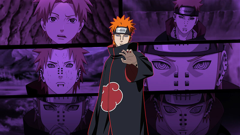 Naruto Uzumaki in Cloak — Purple