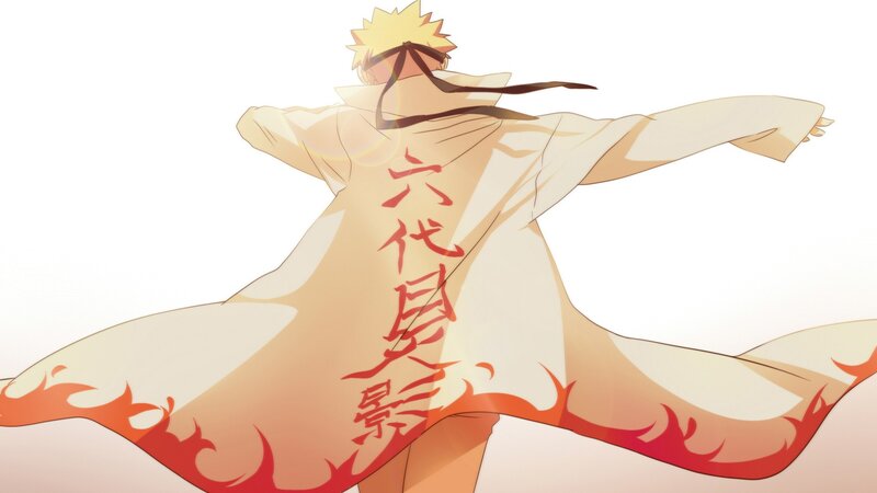 Naruto Uzumaki in Cloak