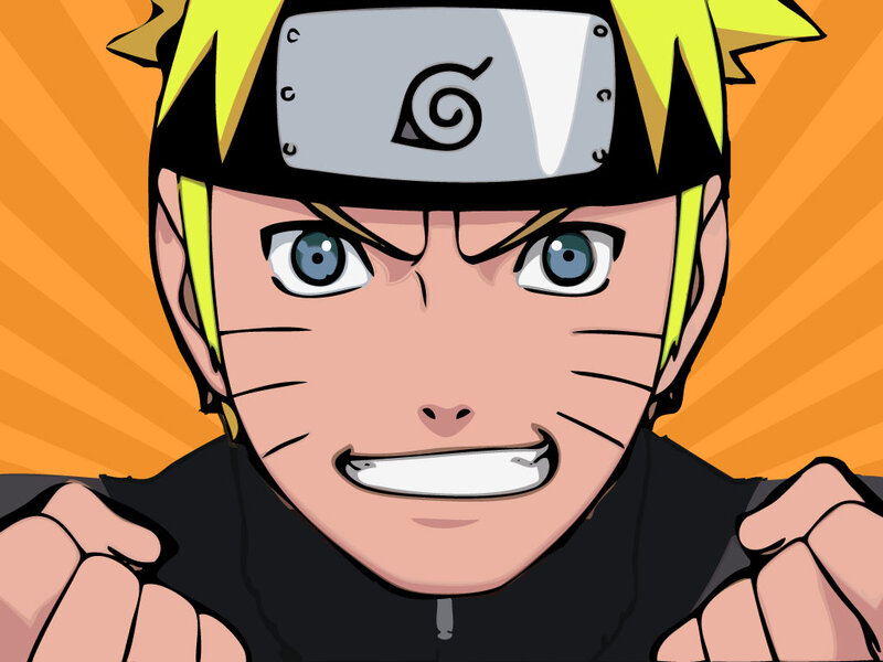 Naruto Uzumaki — Orange, Determined, Anime