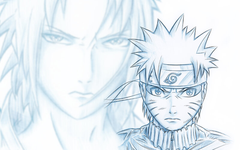 Naruto Uzumaki Portrait — Blue