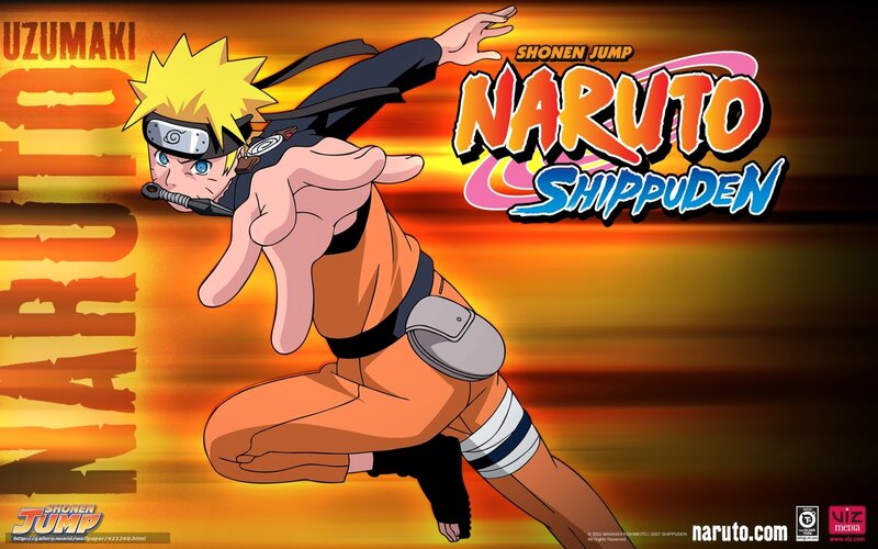 Naruto Uzumaki Running
