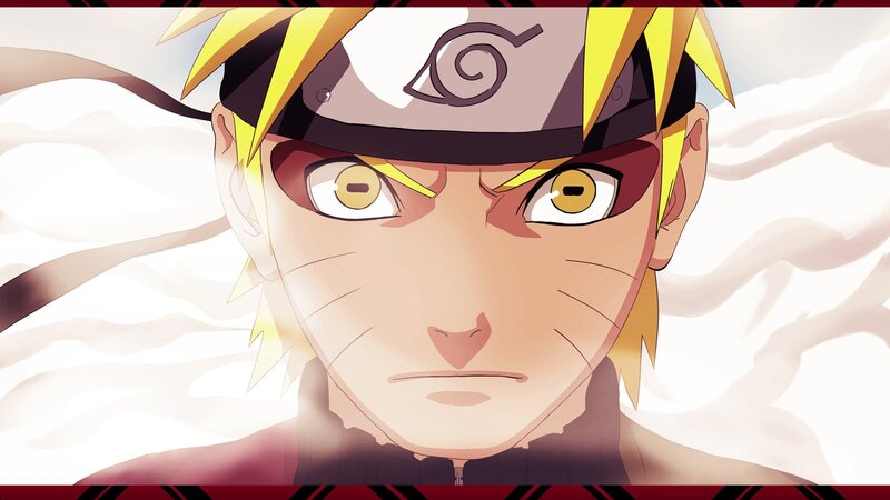 Naruto Uzumaki — Yellow, Determined, Anime, Headband