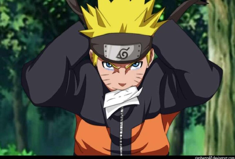 Naruto Uzumaki — Yellow, Determined, Anime