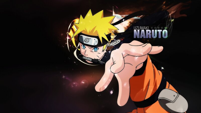 Naruto Uzumaki — Yellow, Dramatic, Anime, Spiky Hair