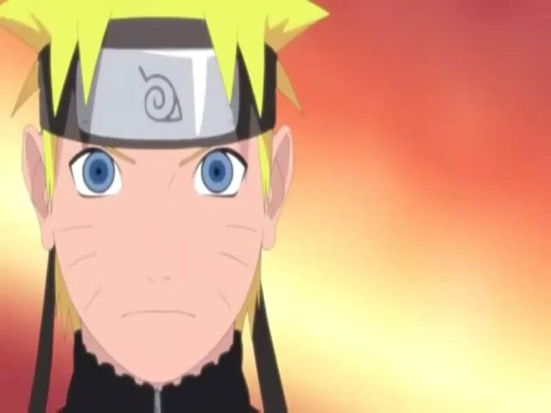 Naruto Uzumaki — Yellow, Dramatic, Sunset
