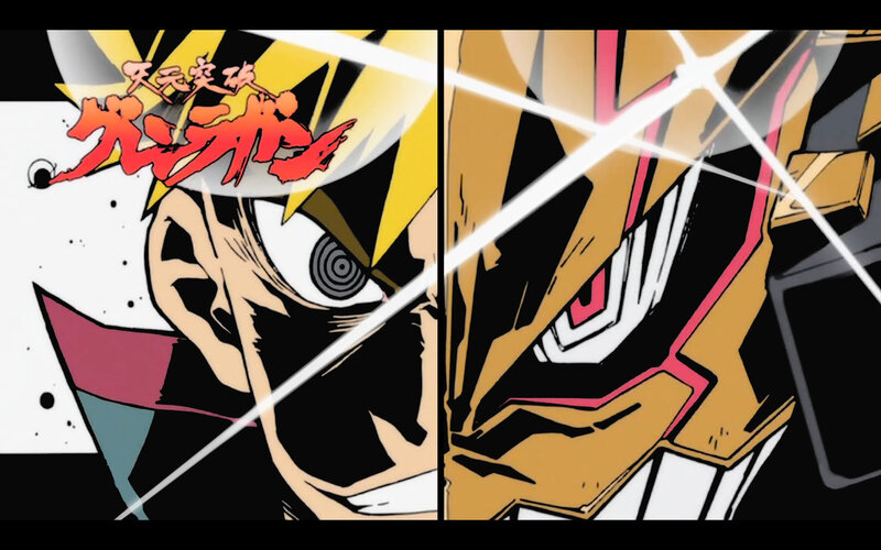 Naruto vs. Kurama split screen