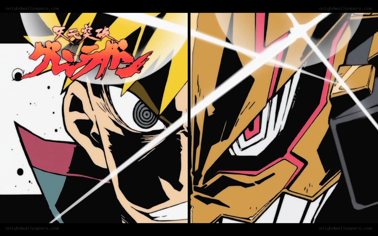 Naruto vs. Kurama split screen