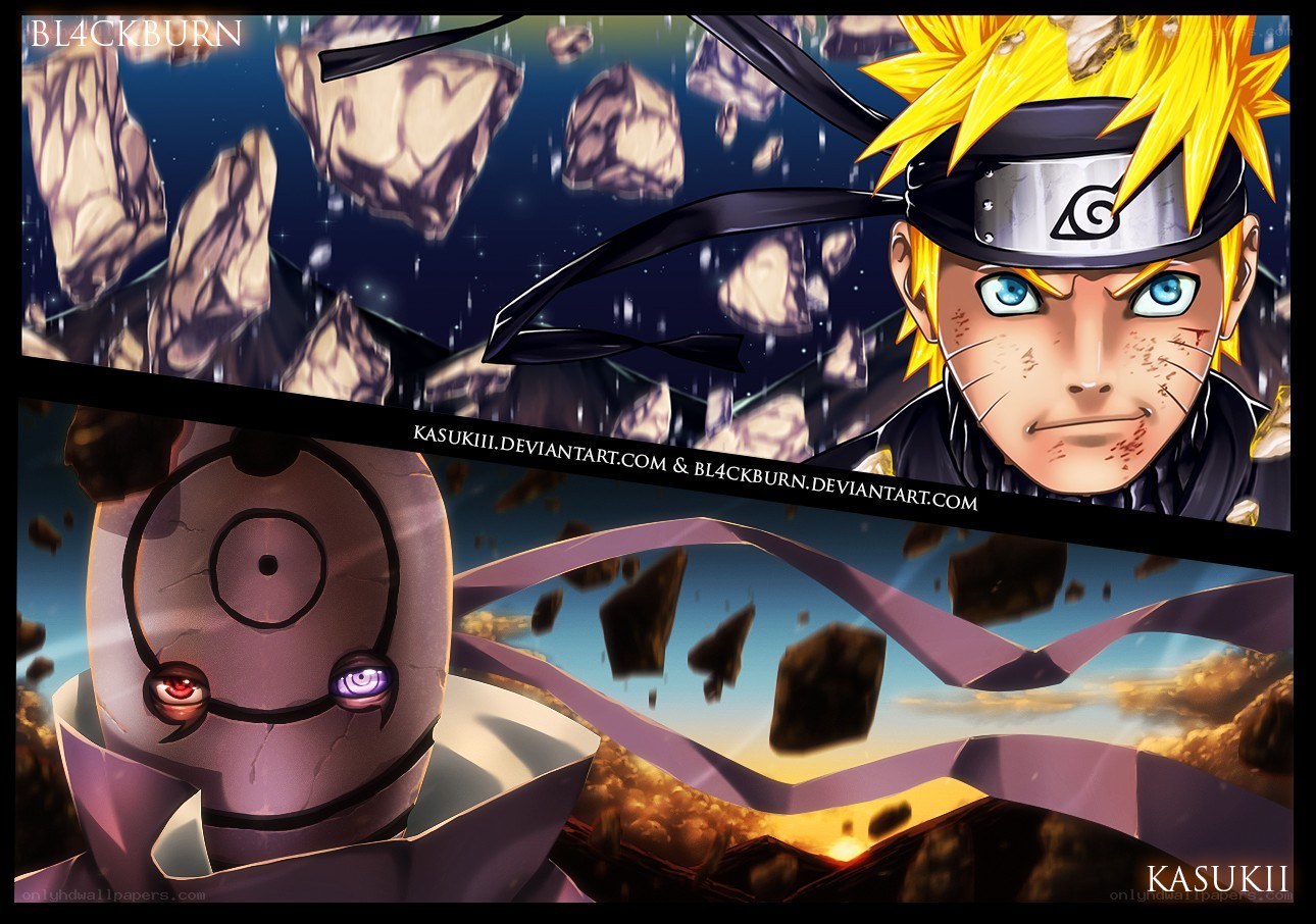 Naruto vs. Pain battle