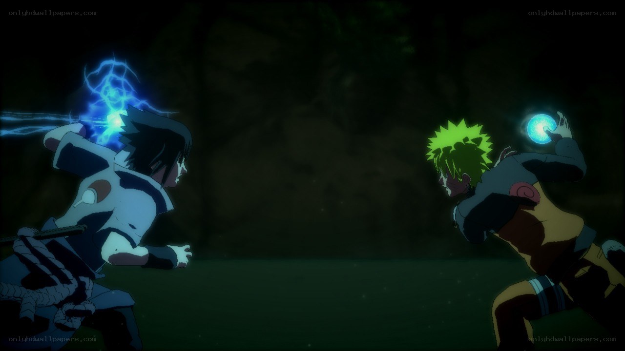 Naruto vs Sasuke battle