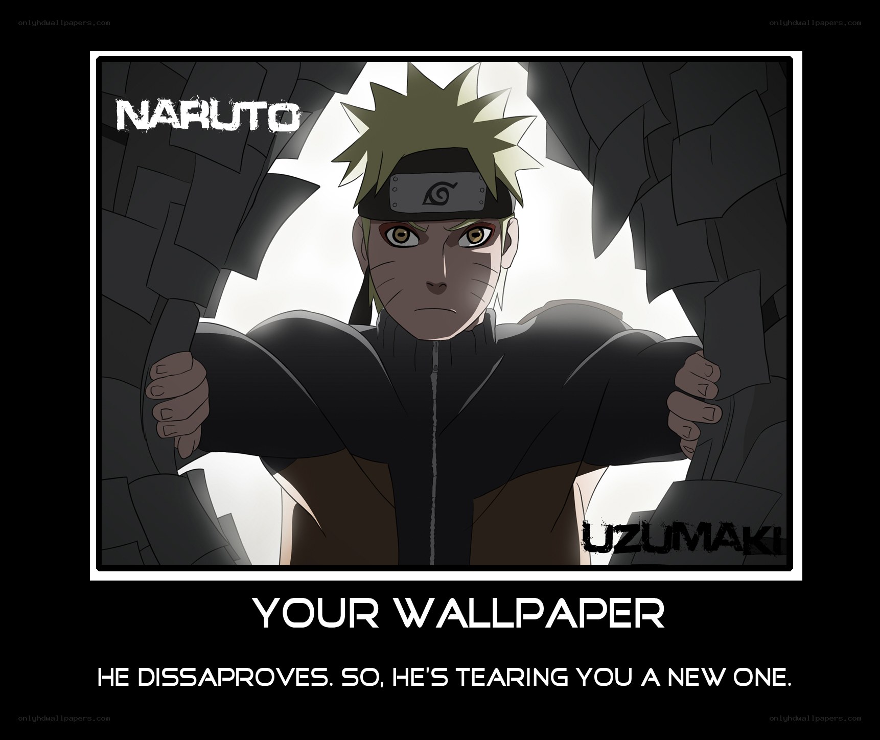 Naruto wallpaper diss