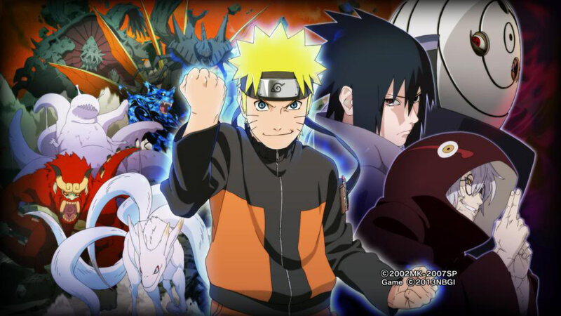 Naruto with Allies and Enemies