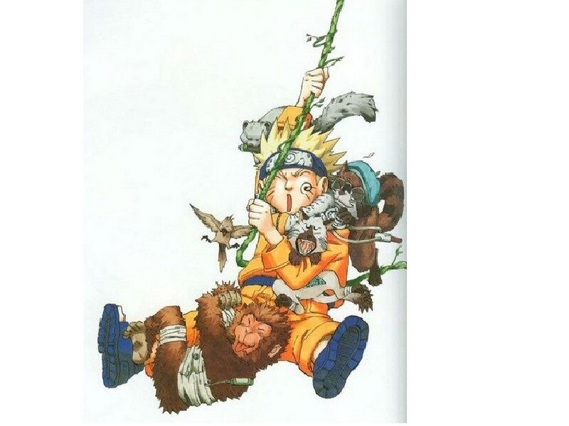 Naruto with Animals