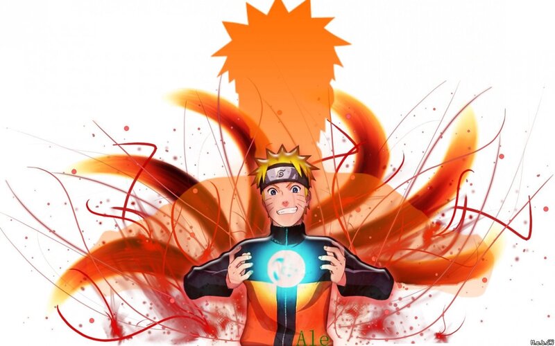 Naruto with Chakra — Orange