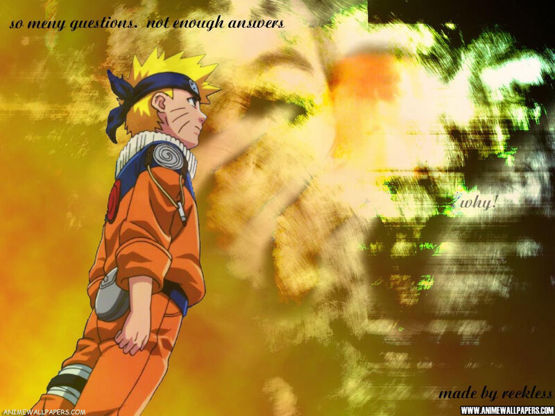 Naruto with explosion background