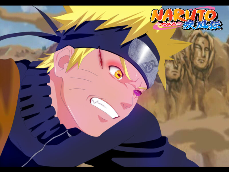 Naruto with Injured Face