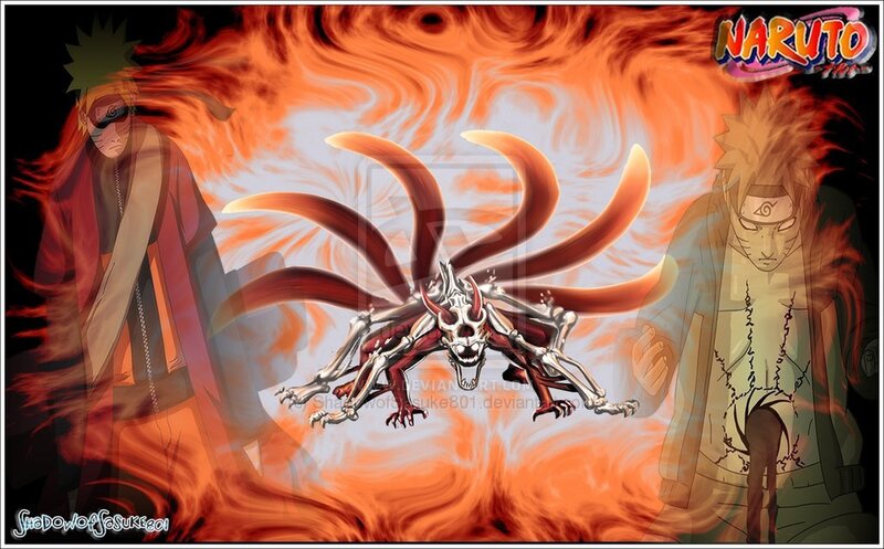 Naruto with Kurama