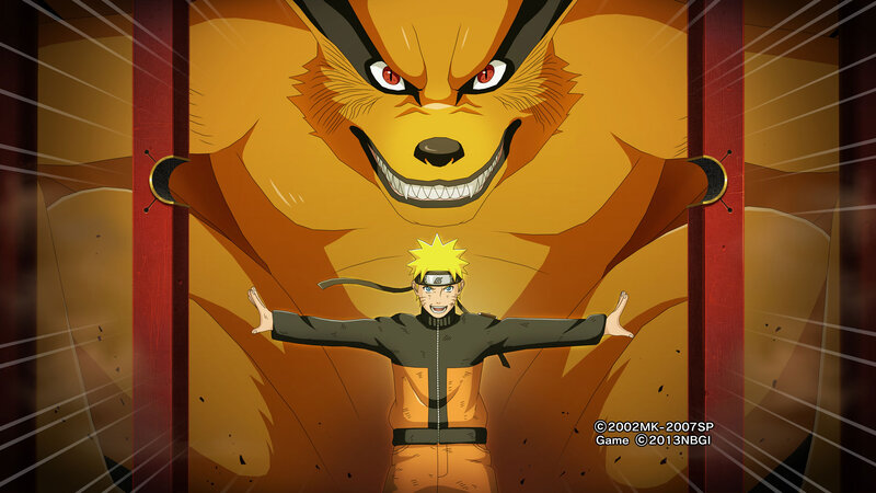 Naruto with Kurama — Orange, Dramatic, Anime, Fox Demon