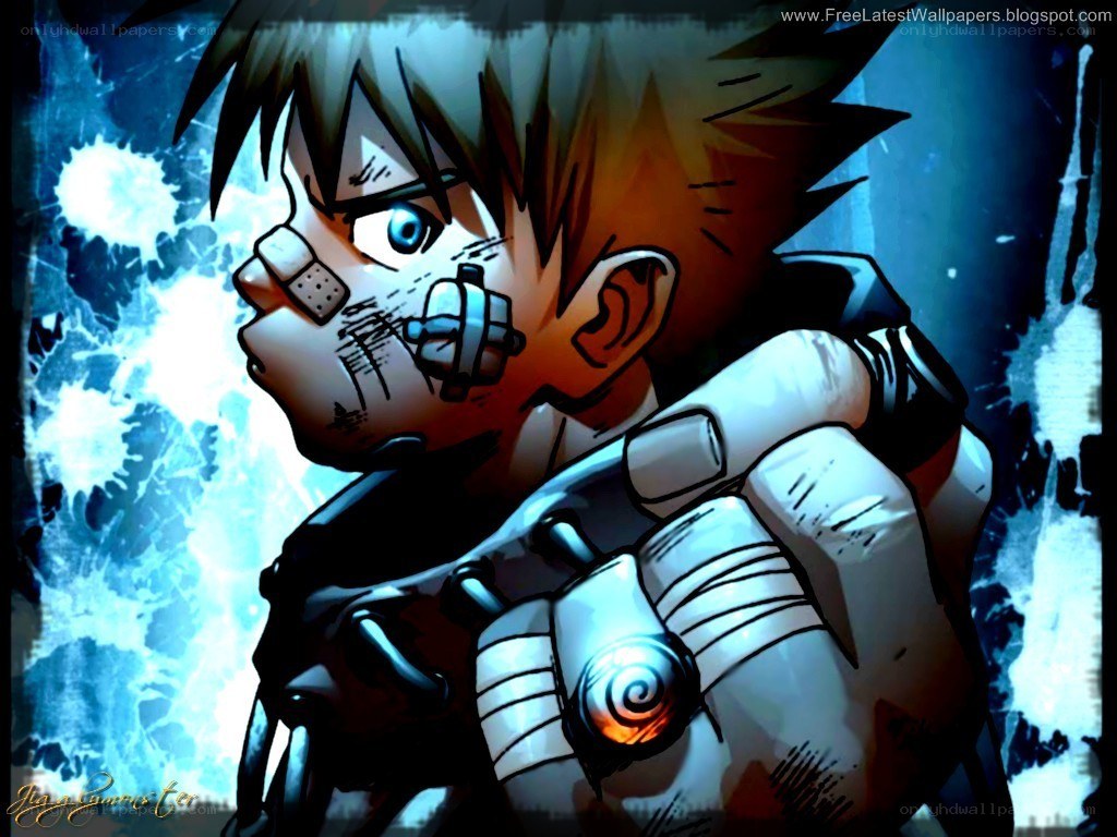 Naruto with mechanical arm