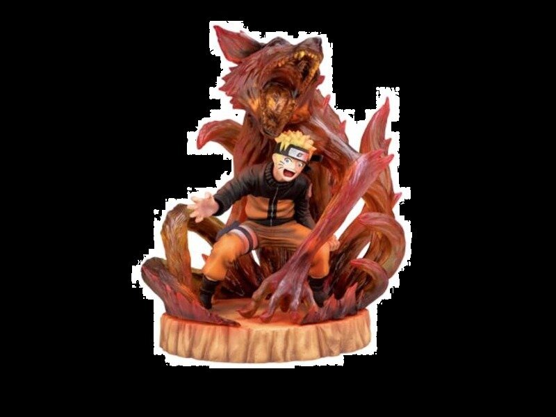 Naruto with Nine-tailed Fox — Orange
