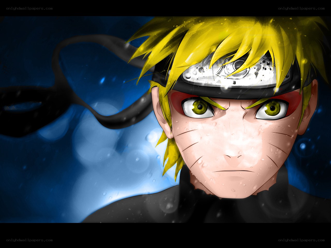 Naruto with Nine-Tails Chakra