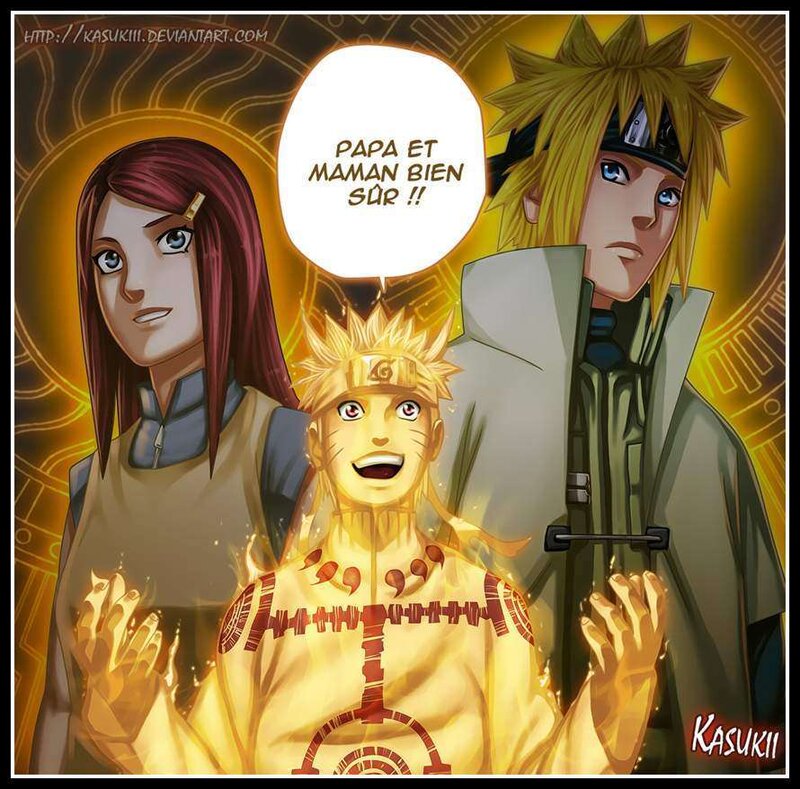 Naruto with Parents — Yellow