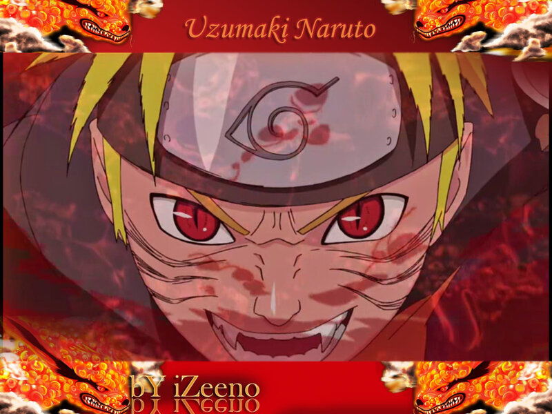 Naruto with Red Eyes — Intense