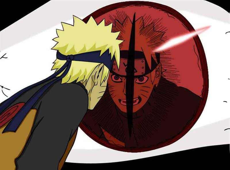 Naruto with Red Eyes — Yellow