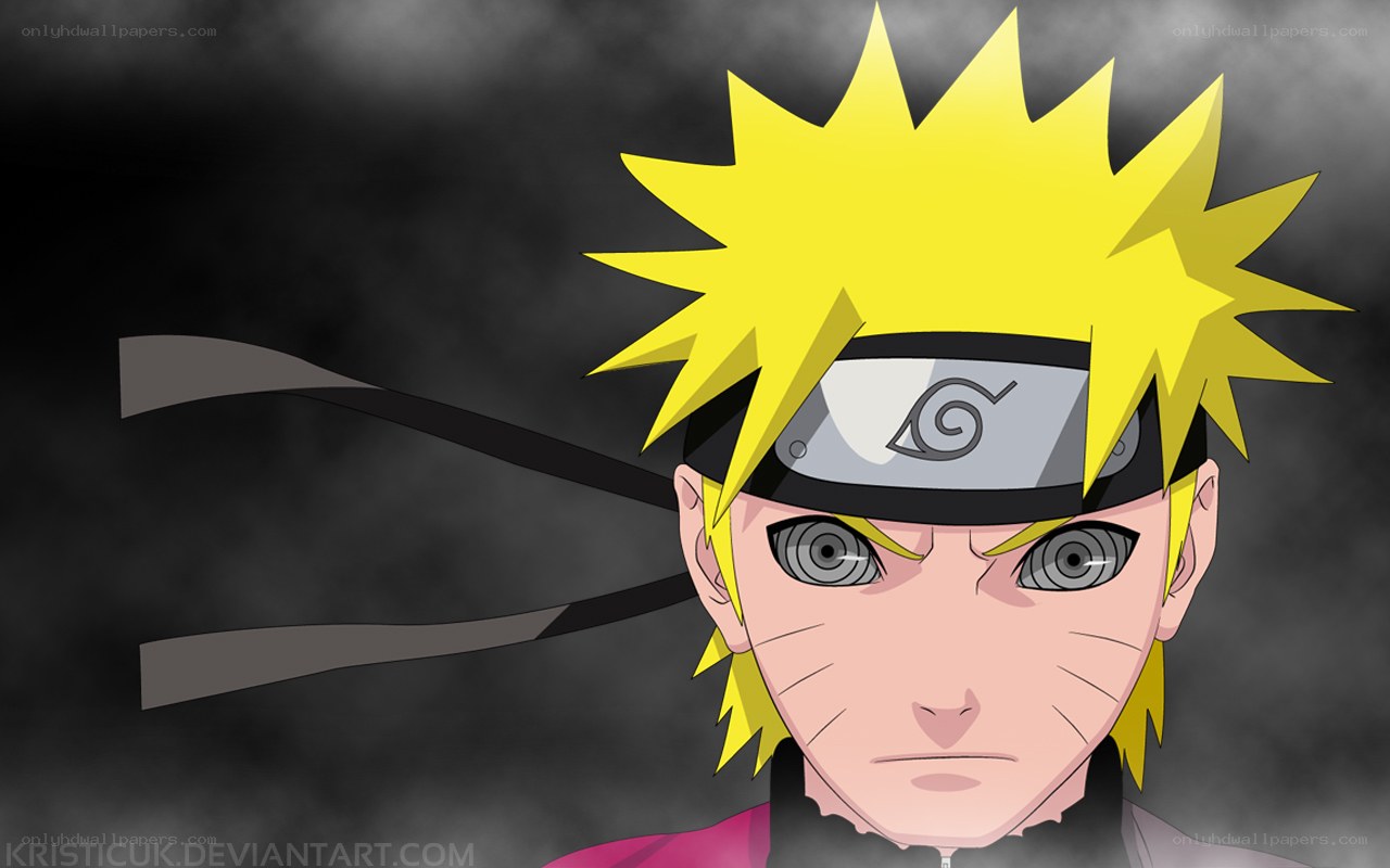Naruto with Sage Mode eyes