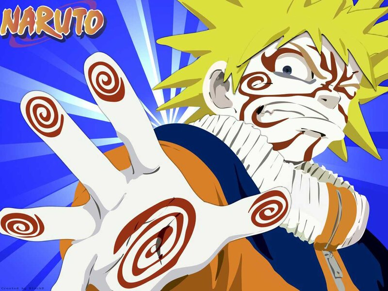 Naruto with Spiral Seals