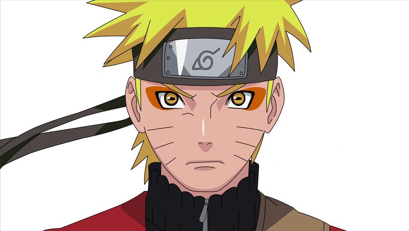 Naruto with whisker marks